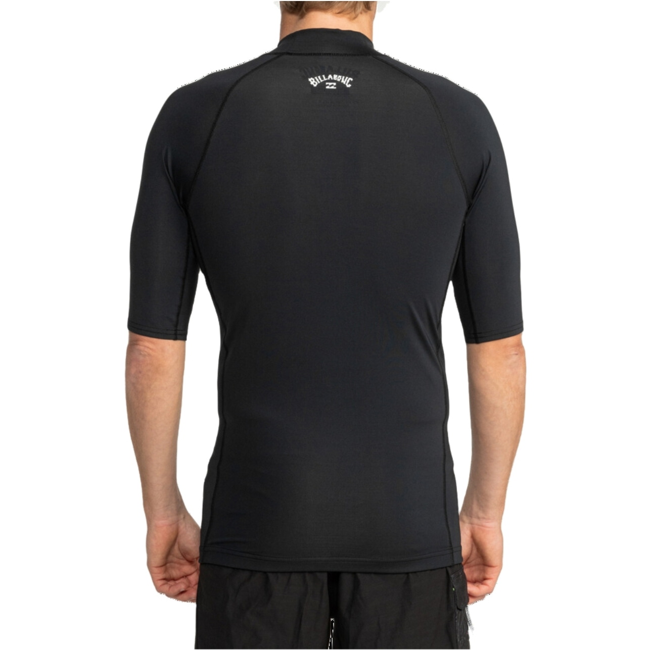 Billabong Männer Logo Surf Kurzarm Lycra-Weste EBYWR03010 - Black
